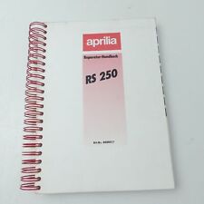 original Aprilia RS250 Werkstatthandbuch Reparaturanleitung Handbuch RS 250