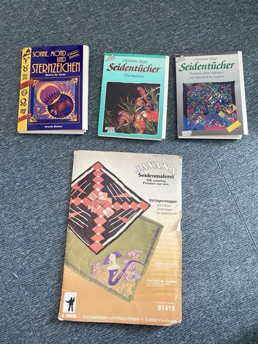 Seidenmalerei bücher vorlagen - bücher,
