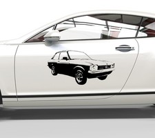 Autoaufkleber opel kadett - kadett, c