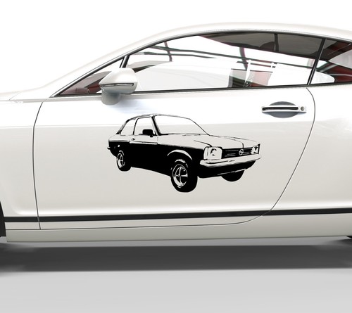 Autoaufkleber opel kadett - opel, c