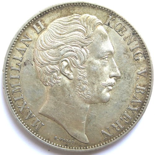 R4134 gulden 1853 bayern - gulden, 1853,