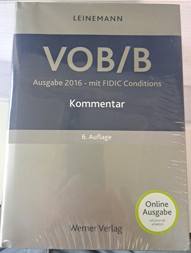 Vob kommentar von ralf - vob/b-kommentar,