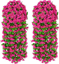 2 Stück Kunstblumen Hängend