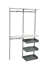 Wandregal Kleiderständer Kleiderkammer Keiderstange Garderobe Ladeneinrichtung