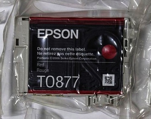 Epson t0877 tinte - epson, red