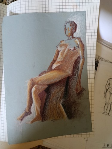 Kunstmappe voll mit
