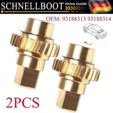 2x ZAHNRAD STELLMOTOR DACH