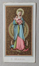 Andachtsbild "Maria mit Kind" 