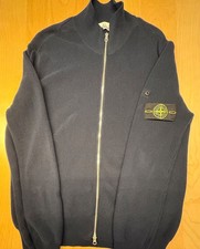 Stone Island-Strickjacke Navy Größe L
