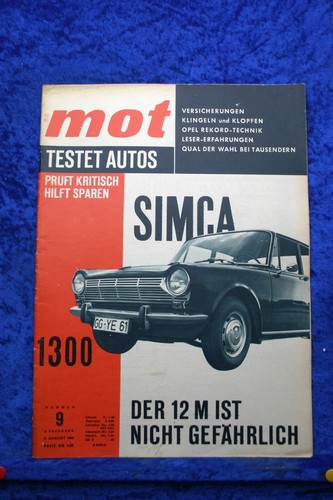 Mot simca 1300 ford - mot, 12