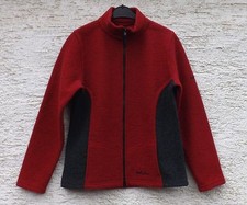 Mufflon Wolljacke Jet 2-farbig