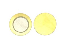 2x Piezo-Element ø20mm (E-Drum-Trigger,Pickup,Resonanzkörper,Piezos,Sensor)