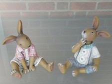 Hase sitzend, Osterhase, Ostern, Mehrfarbig, Osterdeko 2 Mod.