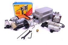 WMW Smalcalda Bohrmaschine HBM 483.1 DDR Sebnitz 400W 42V + Trafo Zubehör