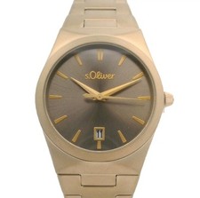 s. Oliver vergoldet Quarz