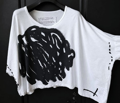 Rundholz lagenlook print shirt - rundholz,