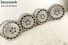 Mercedes W126 R107 4x Alufelge Gullideckel 7Jx15H2 ET25 KBA41259