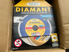 Restposten Diamantscheibe 115mm vollrand fliesen 15 Stück /  Cont2Pal5ahintN2