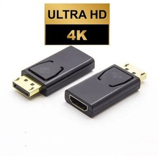 4K DP Displayport HDMI Adapter mit Audioübertragung 2160P 4096x2160 Goldkontakte