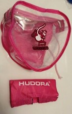 Kinder Fahrrad HUDORA Tasche 2tl Roller Anhängertasche rosa pink Klettverschluss