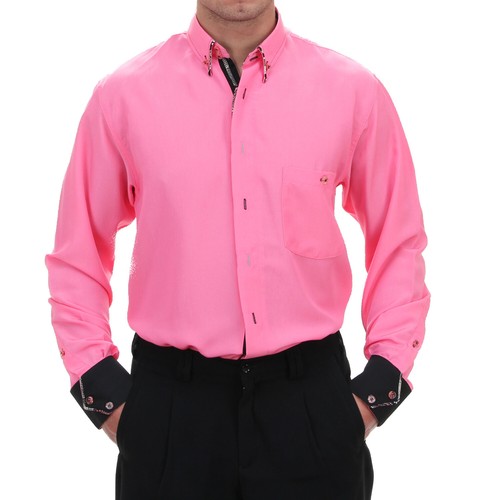 Luxus designerhemden rosa - designerhemden,