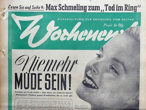 Wochenend märz 1950 - wochenend,