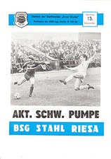 DDR-Liga 81/82 BSG Stahl Riesa