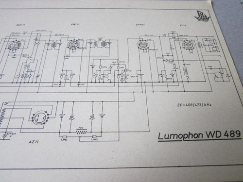 Lumophon 489 schaltplan mit - lumophon,