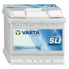 Autobatterie Starterbatterie VARTA Blue Dynamic C22 12V 52Ah 470A 552400047 NEU