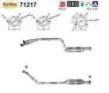 ✅ Katalysator für Mercedes SLK (R170) 230, Kompressor, 2.3, 145kW, Euro 3