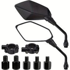 2x Motorrad Spiegel /