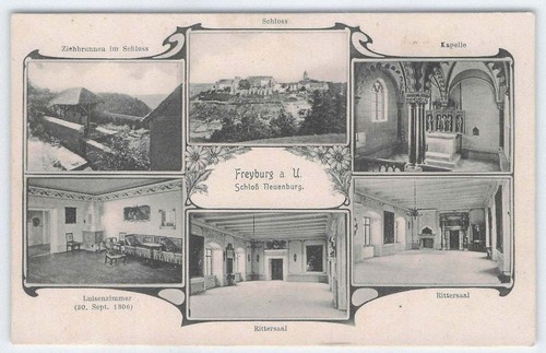 Ansichtskarte freyburg d - ansichtskarte,