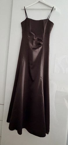 Elegantes braunes satin - elegantes,