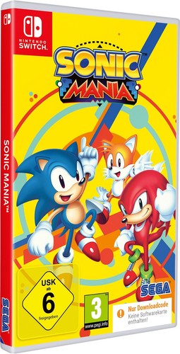Sonic mania sega - sega, nintendo