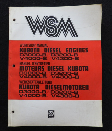 Original kubota d3000 - original, d3000-b