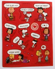 Werbe-Aufkleber Set Peanuts