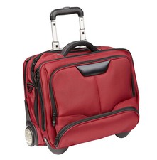 TROLLEY DERMATA BUSINESS XL LAPTOPTROLLEY 17 ZOLL  NOTEBOOK  ROT 