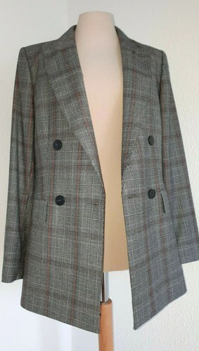 Damen karierter blazer 100 - blazer, 100%