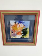 Kleines abstraktes Gemälde