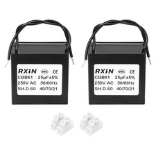 2 Stk. CBB61 Kondensator 25uF