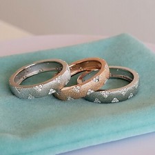 Gebürsteter Ring 925