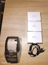 brother ql-570 Etiketten Label Drucker mit ca. 1000 Etiketten TOP Zustand