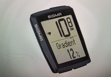 SW-0203 Sigma BC 14.0 WR WIRED kabelgebundener Fahrradcomputer,schwarz B-WARE