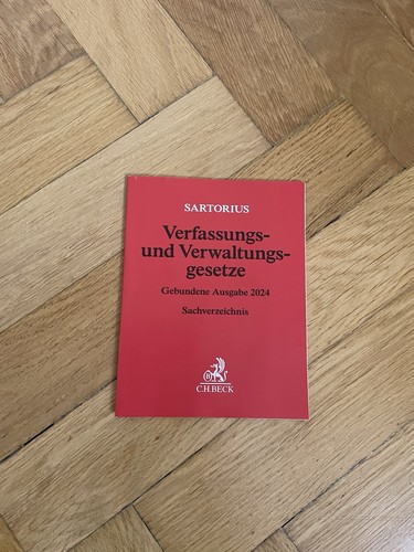 Sartorius verfassungs und - sartorius,