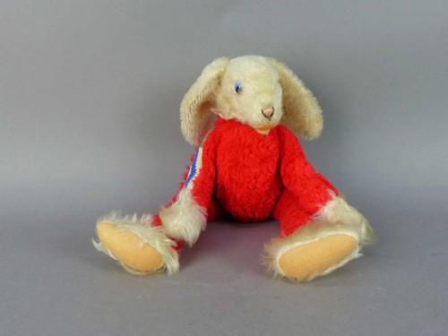 Steiff hase rico blond - steiff, blond/rot