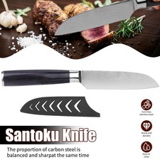 Küchenmesser Profi Kochmesser Japanisches Damast Edelstahl Santoku Messer Scharf