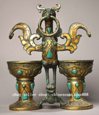 Old Chinese Dynasty Bronze