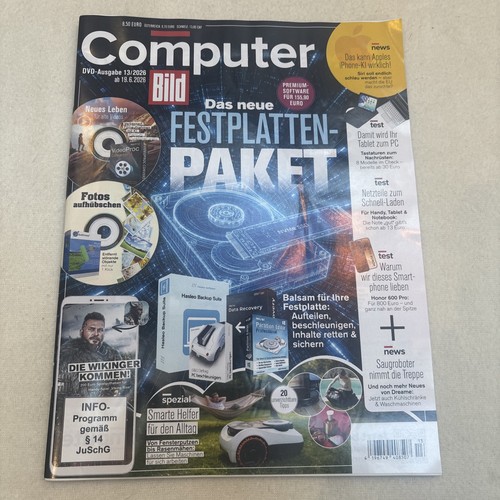 Computer bild dvd 2026 - computer, 13/2026