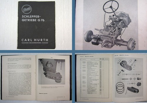 Original hurth g76 getriebe - original,