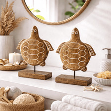 Dekofigur Schildkröte 2er Set
